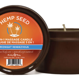 3-in-1 Massage Candle - 6 Oz. - Midnight Rendezvous