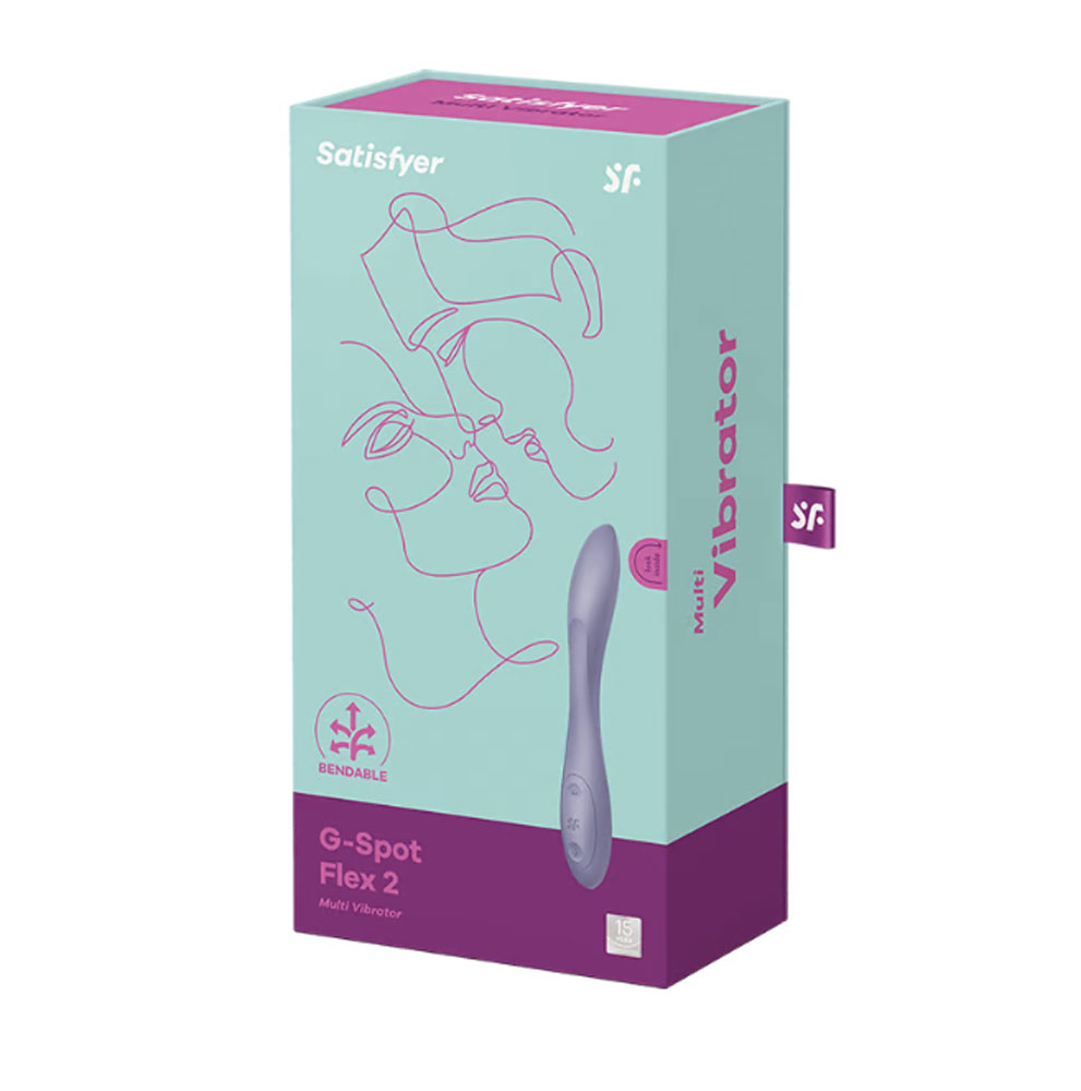 Satisfyer G-Spot Flex 2 - Multi Vibrator - Dark Violet