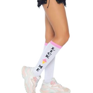 Lick Me Knee Socks