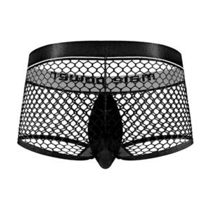 Cock Pit Net Mini Cock Ring Short - Medium Black