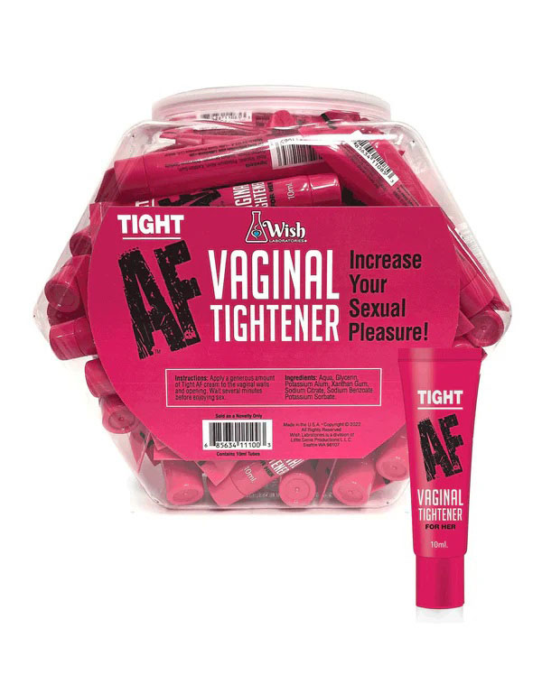 Tight Af Fishbowl Tightener Cream 10ml - Pop Display of 65