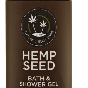 Hemp Seed Bath and Shower Gel - Nag Champa - 8 Oz./ 237 ml