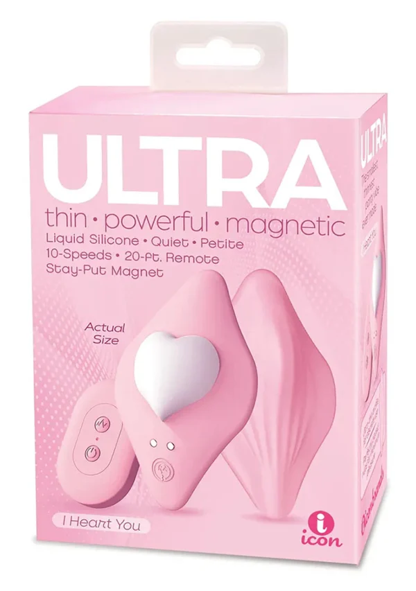 Ultra Panty Vibe I Heart You - Pink