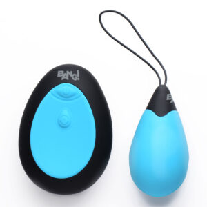 Bang - 10x Silicone Vibrating Egg - Blue