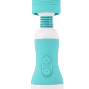 Yorokobi Rechargeable Mini Wand Massager - Teal