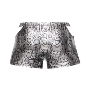 s'naked Pouch Short - Large - Silver/black