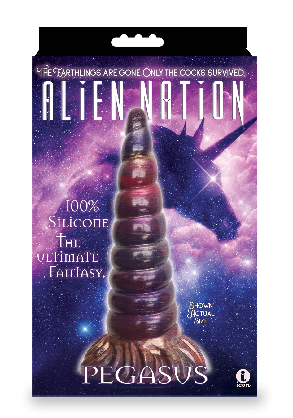 Alien Nation Pegasus Silicone Creature Dildo - Copper