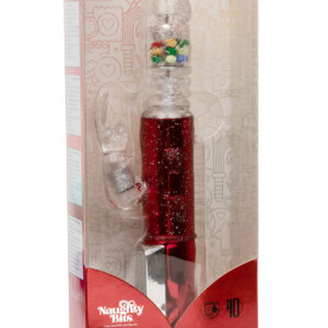 Naughty Bits Cumball Machine Thrusting Jack Rabbit Vibrator - Red