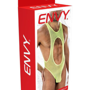 Envy Bare Sunshine Mesh Singlet Os - Yellow