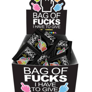 Bag of Fucks I Have to Give Display of 100 Count