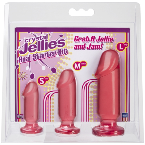 Crystal Jellies Anal Starter Kit - Pink - Image 2