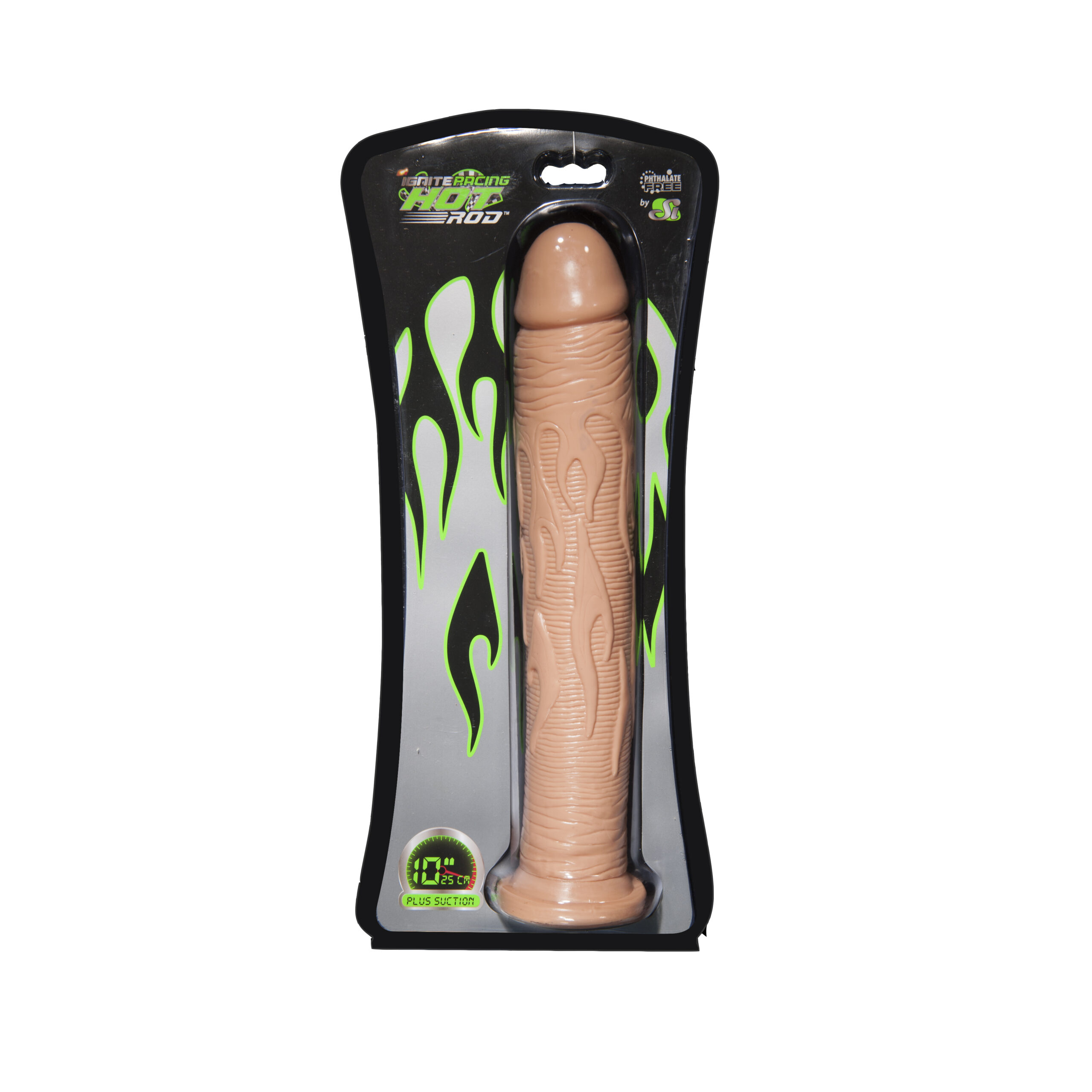 10" Hot Rod W/suction - Flesh - Image 2