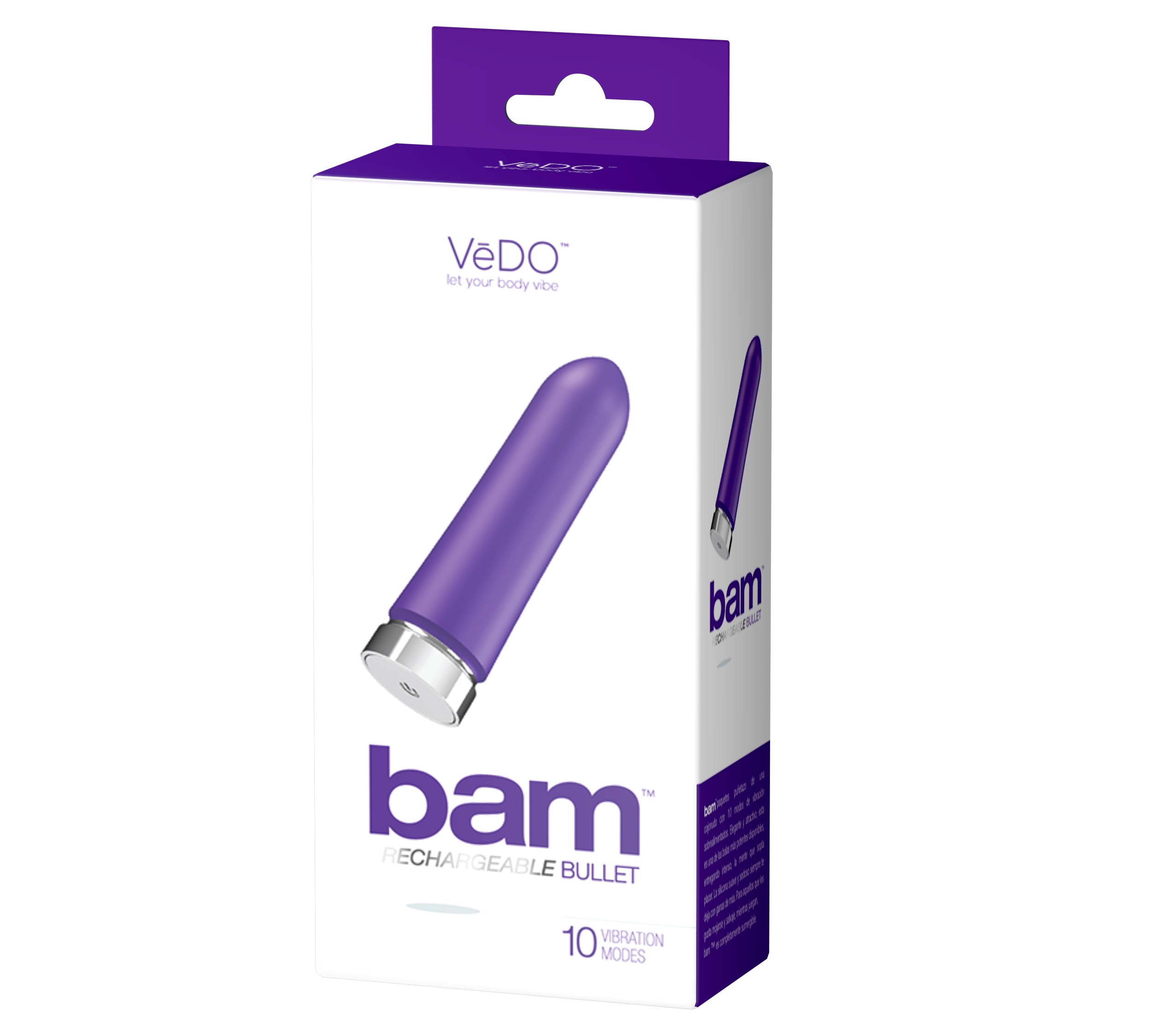Bam Rechargeable Bullet - Into You Indigo - Image 2